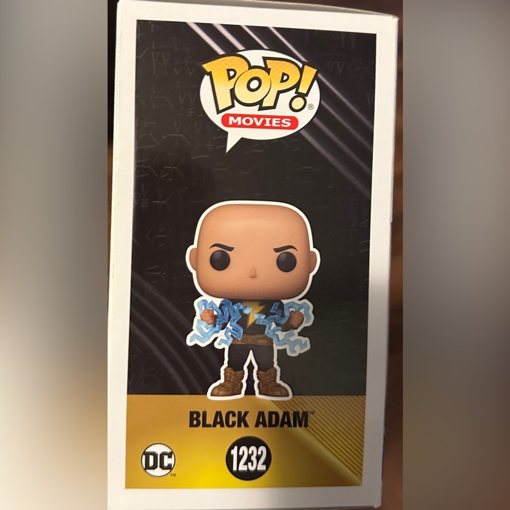 Funko Pop! Movie Black Adam (Dwayne Johnson) NWB - Picture 6 of 6